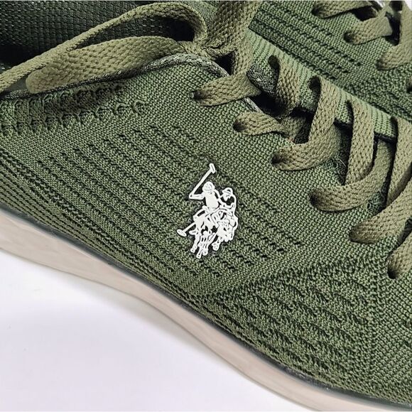 U.S Polo Assn.Ā Men'sāGreenāSneakersāSizeā11 - Picture 8 of 11